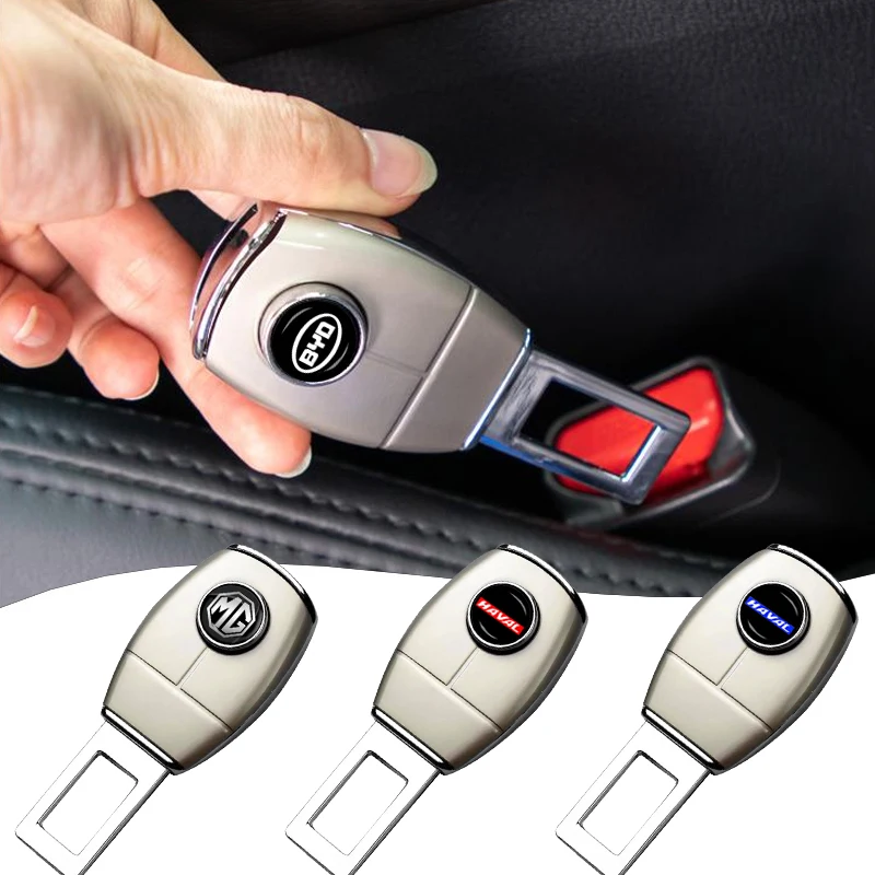 

1/2Pcs Car Logo Seat Belt Metal Extension Buckle For JEEPs Grand Cherokee WJ WK WK2 KJ KK Compass libertad Wrangler TJ JK de 2 4