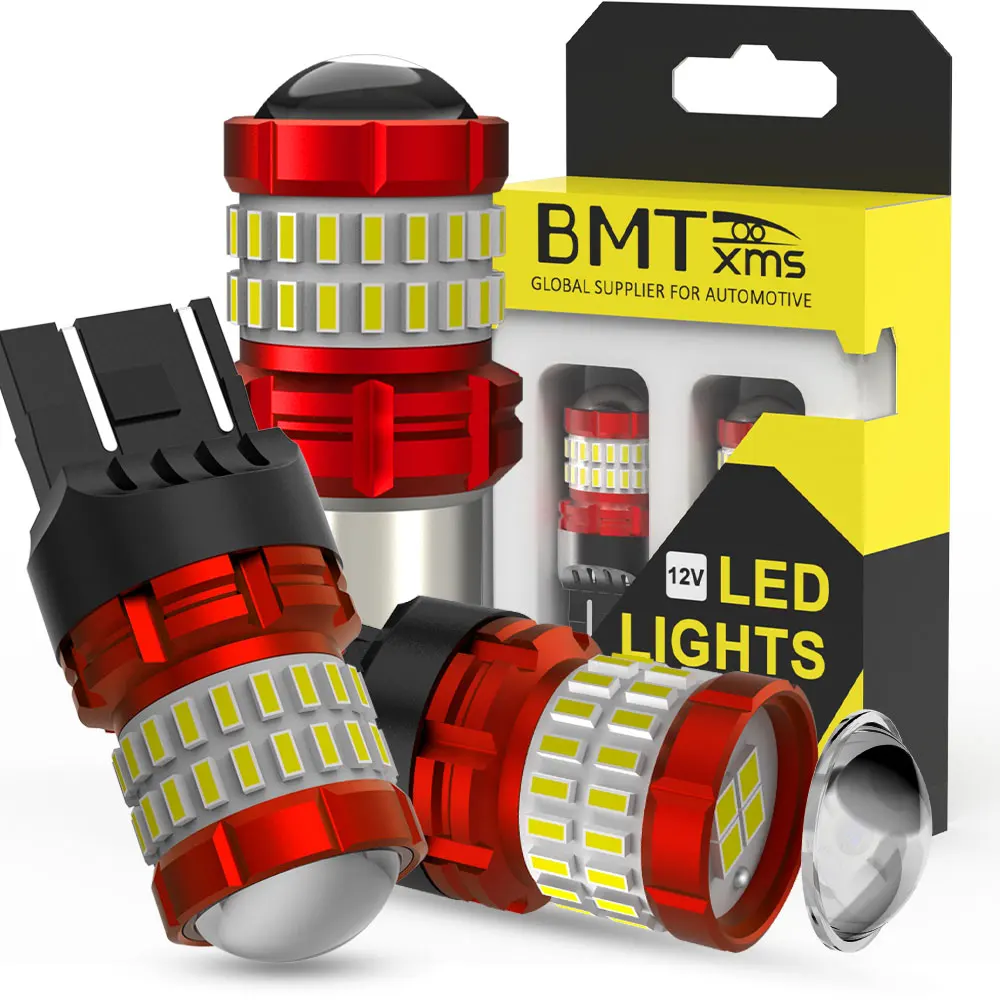 

BMTxms Canbus 1156 BA15S P21W LED 1157 BAY15D 3157 T20 W21W W21 5W 7440 7443 SRCK LED Backup Reverse Turn Signals Tail Brake DRL