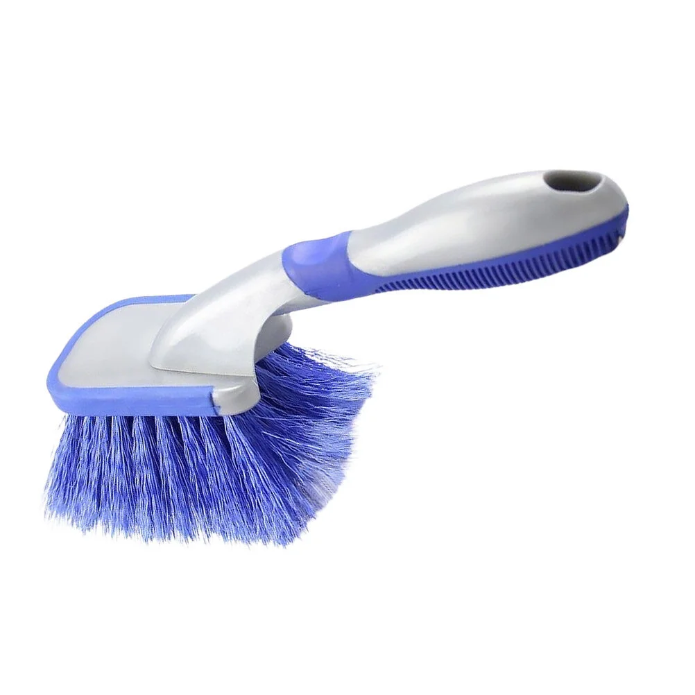 

1pc Professional Car Tyre Brush Wheel Tire Cleaning Brush Metal Surface Brim Gap Brush for Home Shop