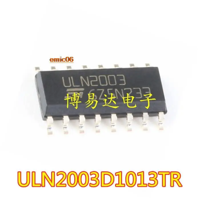 10 шт. Оригинальный запас ULN2003D1013TR SOIC16 50 В/500 мА 7NPN