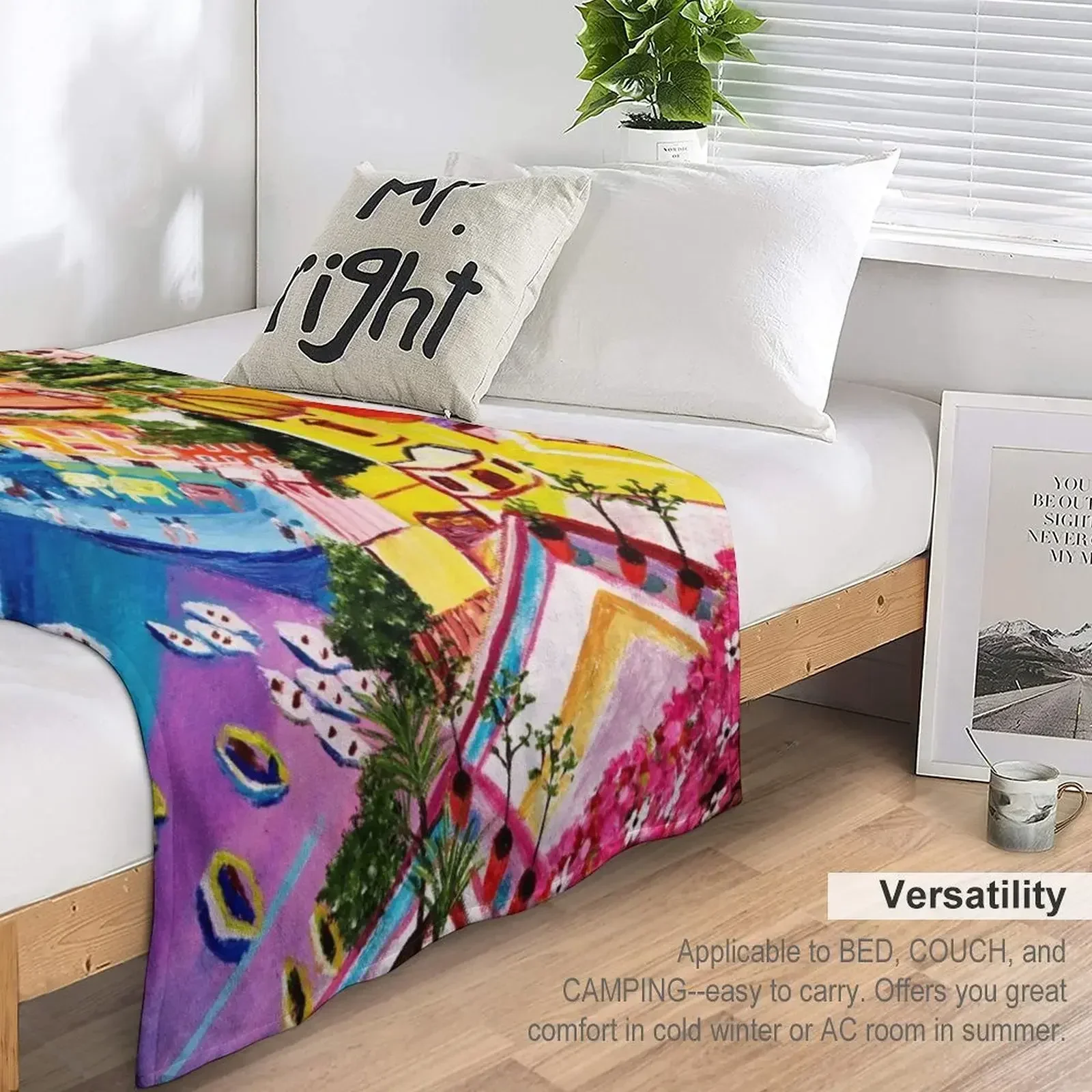 Красивое одеяло Vernazza для малышей декоративного дивана роскошные дизайнерские