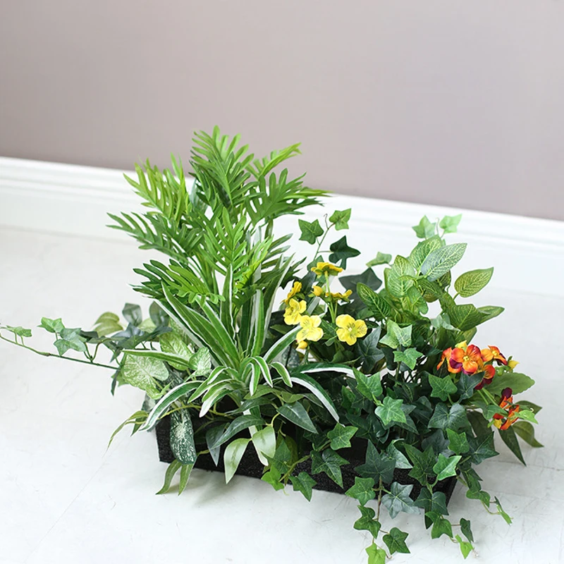 Цветы Искусственные свадебные украшения Добро пожаловать Фон Цветочное