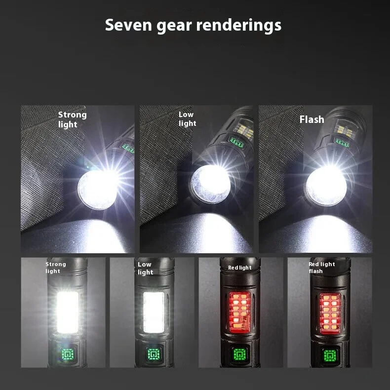 ESMARTER супер яркий портативный светодиодный фонарик перезаряжаемый рабочий свет