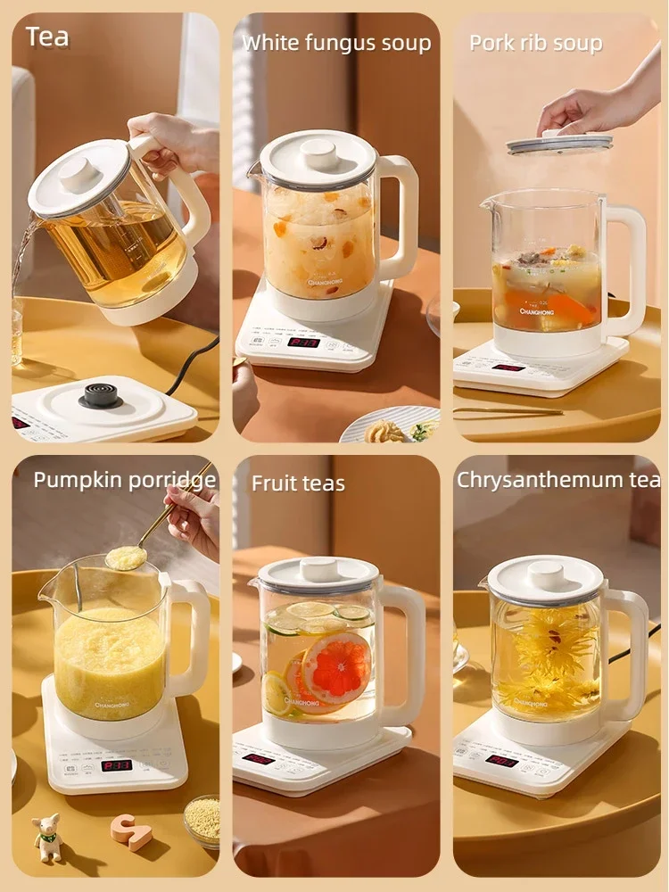 Чанхун маленький автоматический Чайник из утолщенного стекла для офиса домашний