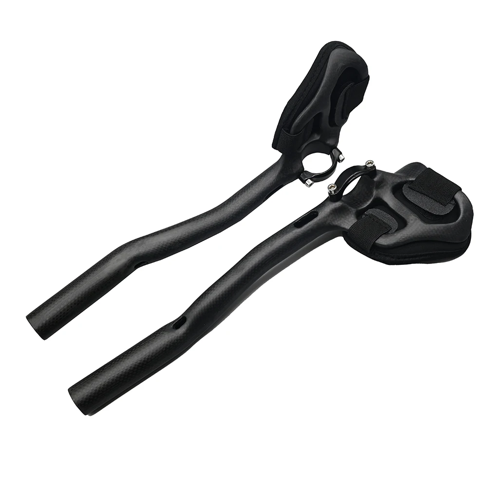 Углеродное волокно Fahrrad Extender Aero TT Bar Enden для триатлона Fahrrad Lenker Rest велосипед TT Bar Дорожный велосипед руль