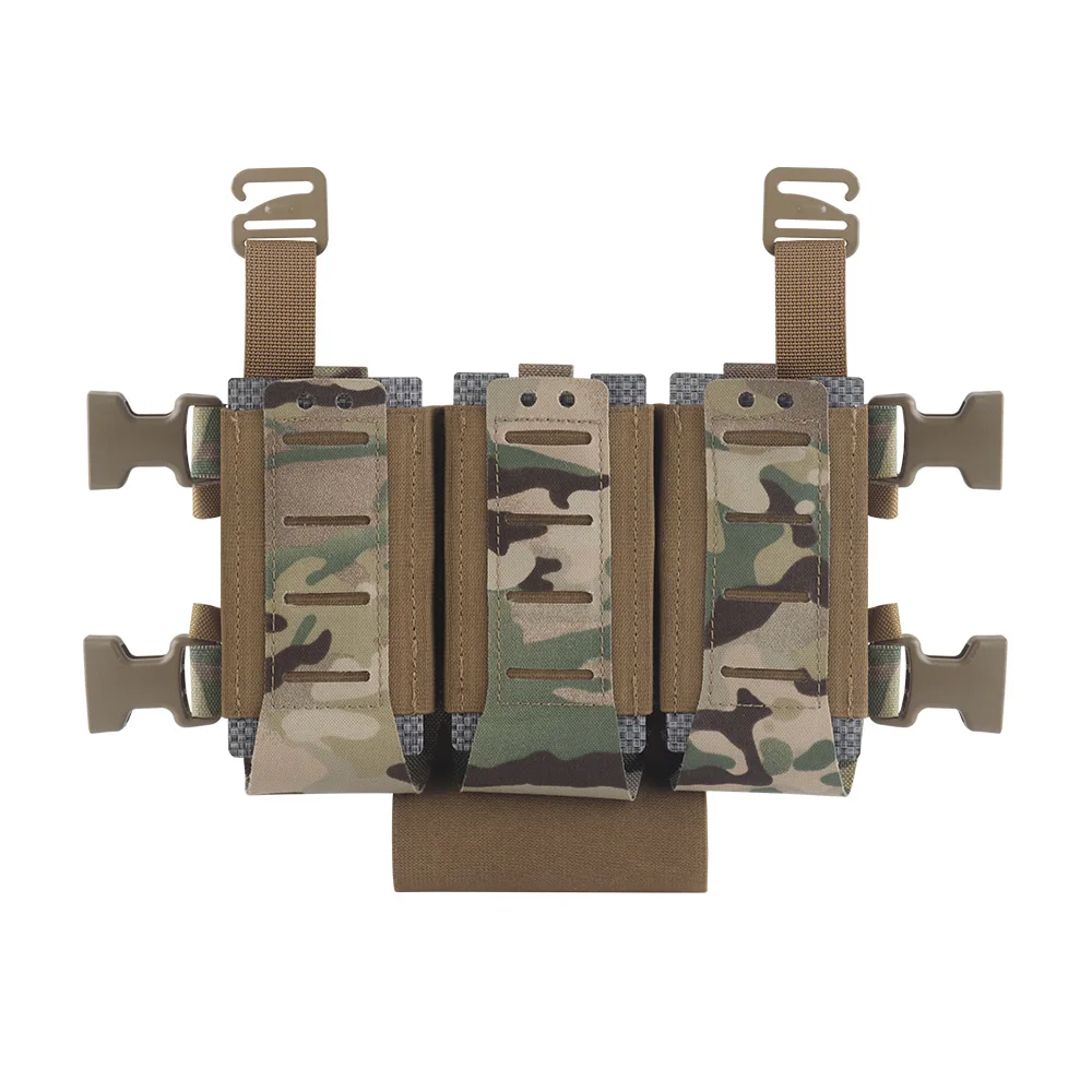 OPHIDIANTAC MOLLE 5.56 Трехсекционный подсумок для магазинов с заменяемой крышкой, подходит для бортовой системы крепления на нагрудный ремень. (art.: 3920dc99ac2e3) - 3920dc99ac2e3