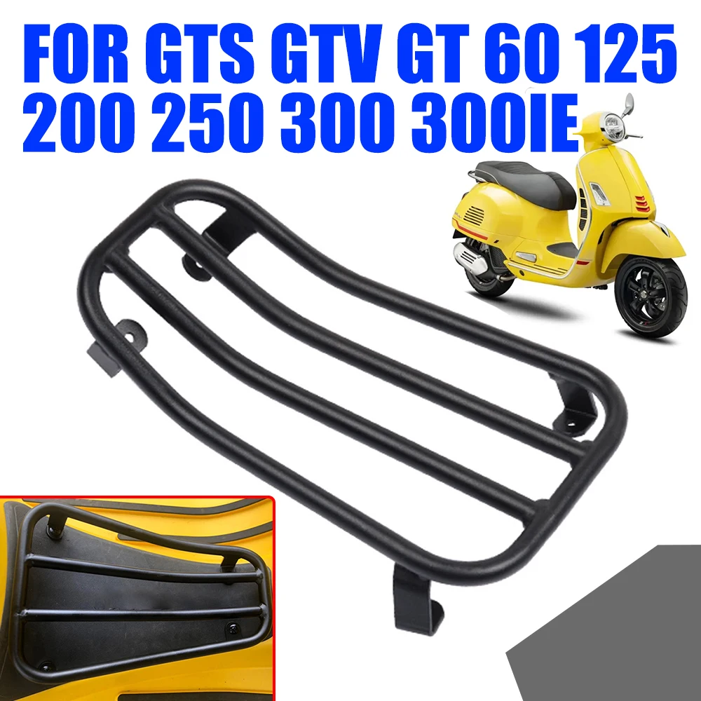 

Foot Pedal Rear Luggage Rack Bracket Holder For Vespa GT GTS GTV 60 125 200 250 300 300ie GTS300 GTS250 Motorcycle Accessories