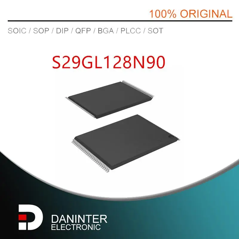 

S29GL128 S29GL128N90 S29GL128N90TFIR2 S29GL128N90TFIR20 TSOP56 10 шт./партия