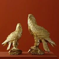 nordic light luxury golden sky eagle eagle resin decorative ornaments customer dining room and study room tv stand furnishings