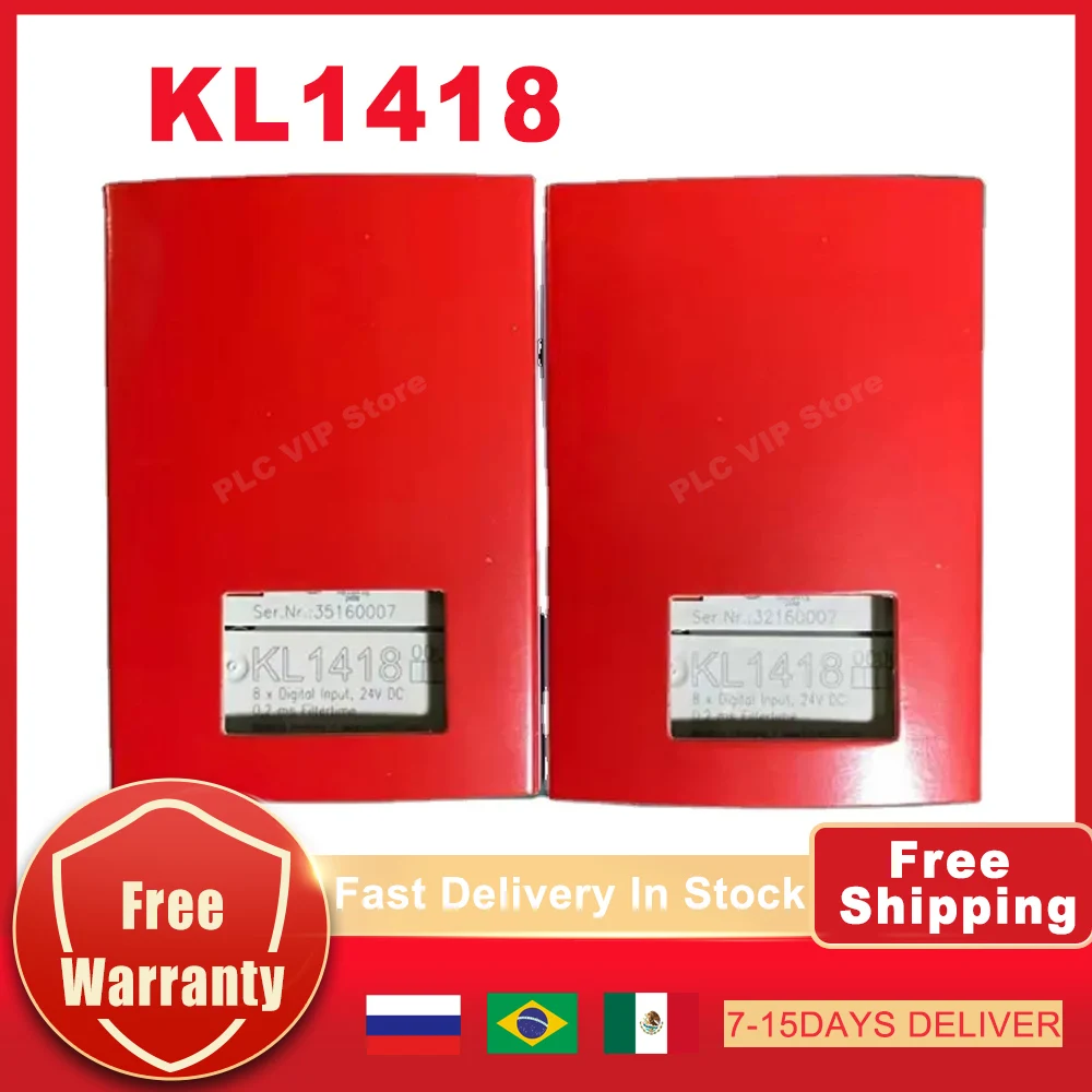 

KL1418 Bus Terminal 8-channel Digital Input KL 1418 PLC Module New In Box Expedited Shipping