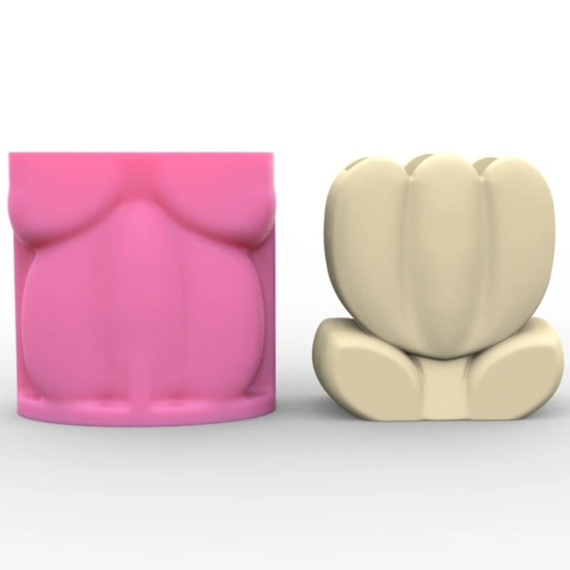 Креативная форма для тюльпанов сочные цветочные горшки держатель ручек