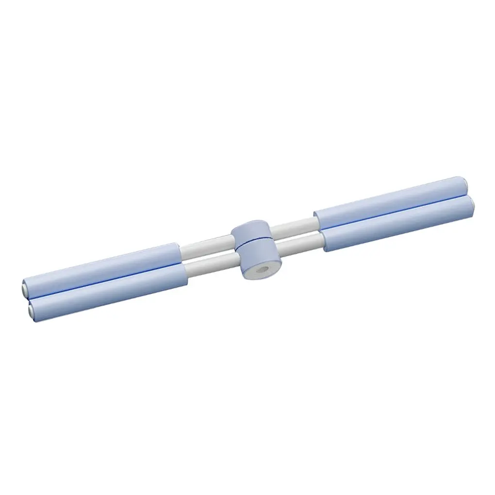 

Yoga Stick Lung Opening Body Shaper Convenient Free Rotation Fitness Prop Multicolored Plated Surface Posture Corrector