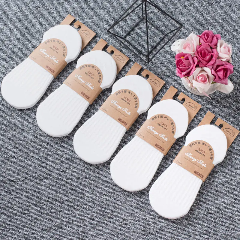Women's Korean version short socks, cotton socks, shallow air conditioning socks, invisible socks, summer thin women's boat sock