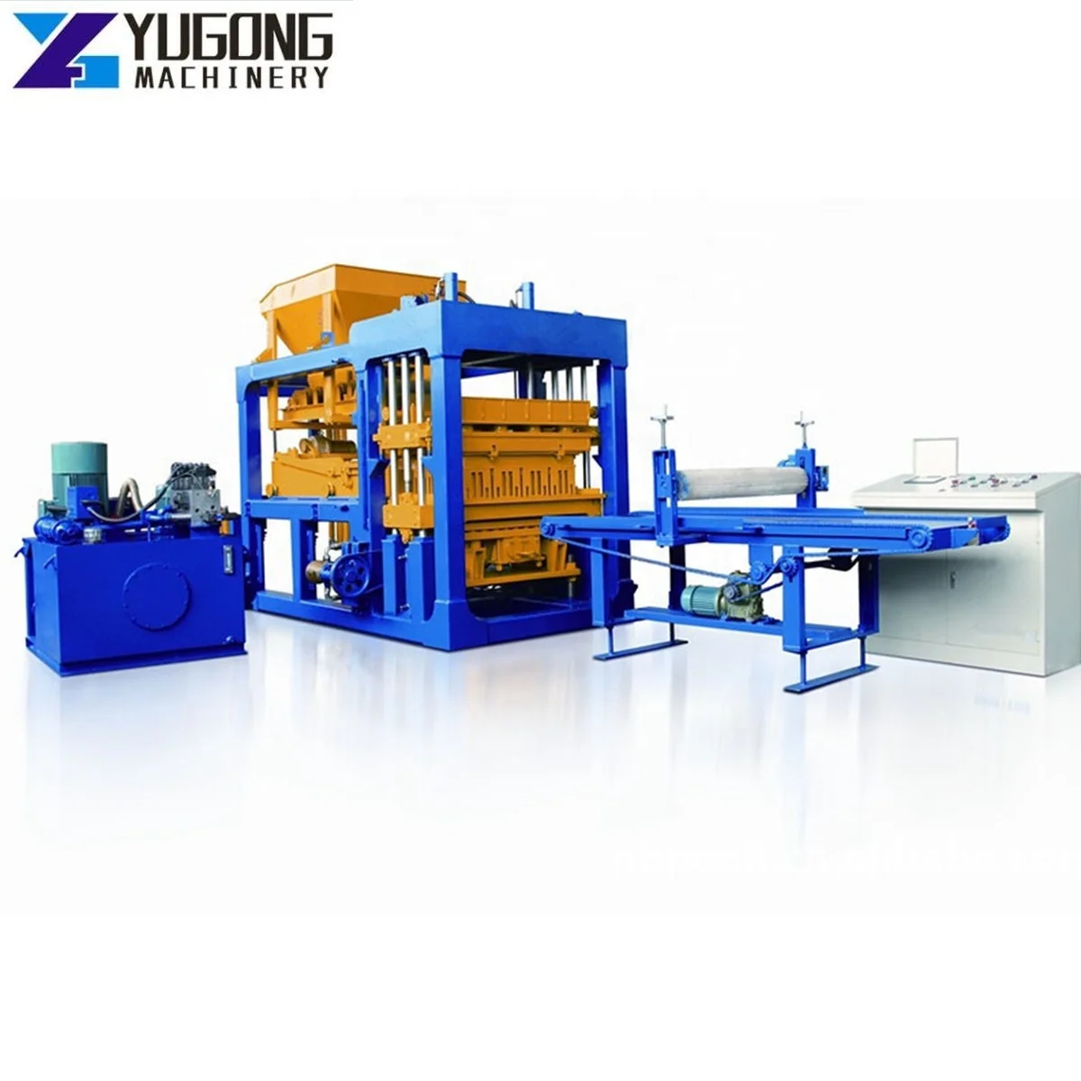 YG QT5-15 бетонные полые строительные блоки для продажи Филиппин