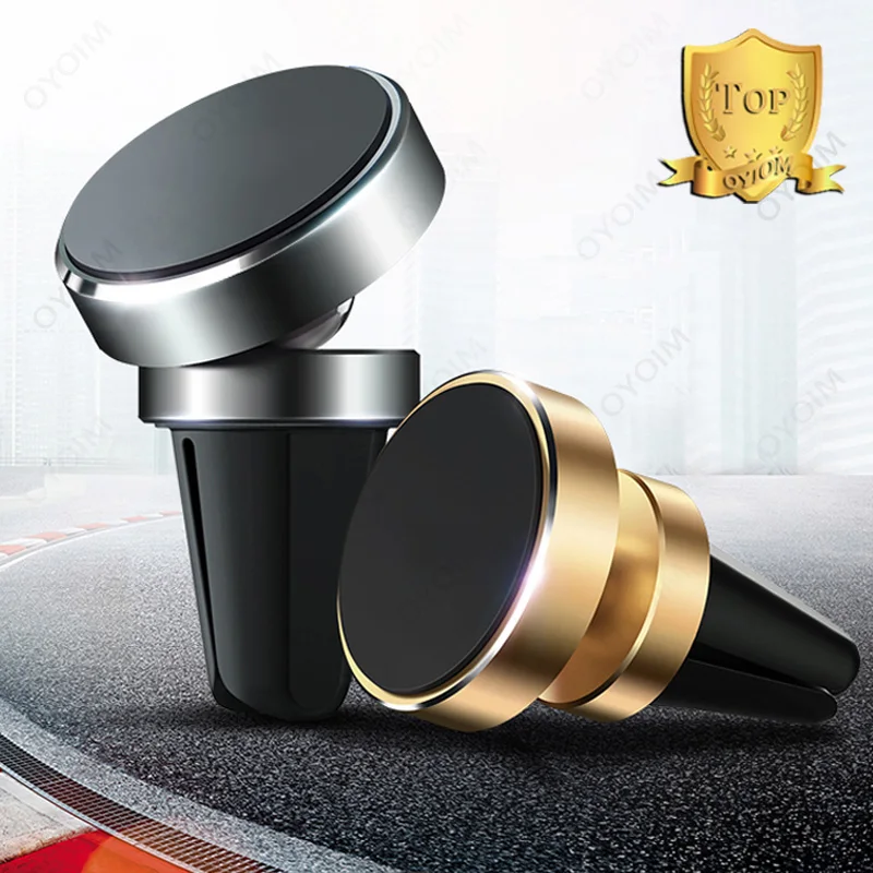 

2023 New Car Magnetic Mobile Phone Holder Metal Alloy Rotation Cell Phone Stand Kickstand Mount Auto For Iphone Xiaomi GPS Stand