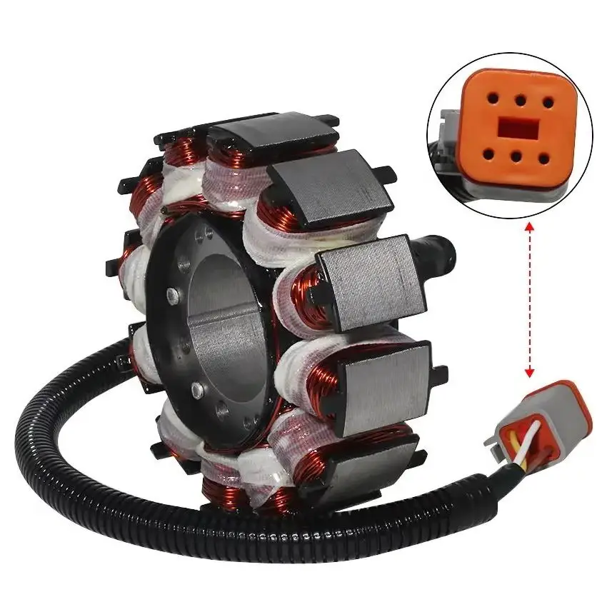 Катушка статора генератора мотоцикла для Ski Doo GSX GTX MXZ 600HO 800R LE SE LTD XRS TNT Adrenaline Renegade X 420665433 420665435