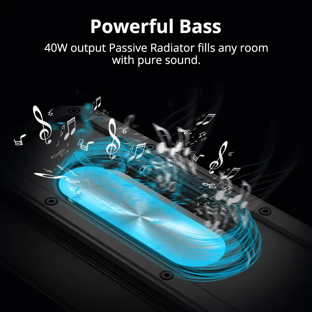 Портативная колонка Tronsmart Element Force + Bluetooth 5 0 SoundPulse водонепроницаемая IPX7 TWS NFC