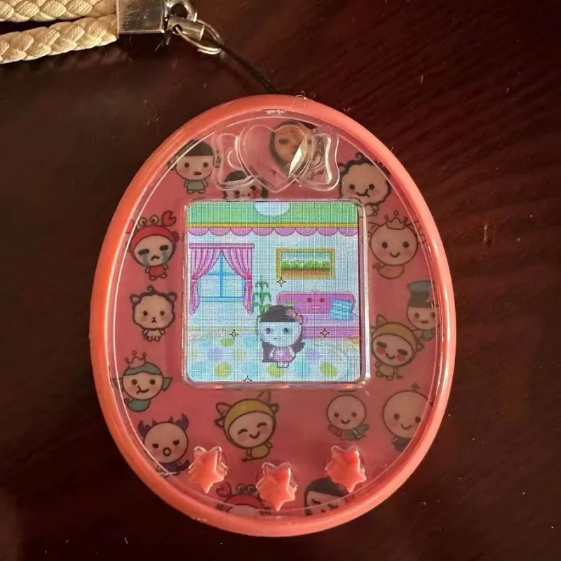 Фото Электронные питомцы Tamagotchi: 12 виртуальных кибер-питомцев в одном, интерактивная игрушка с HD-экраном, цифровой электронный питомец, подарок №4