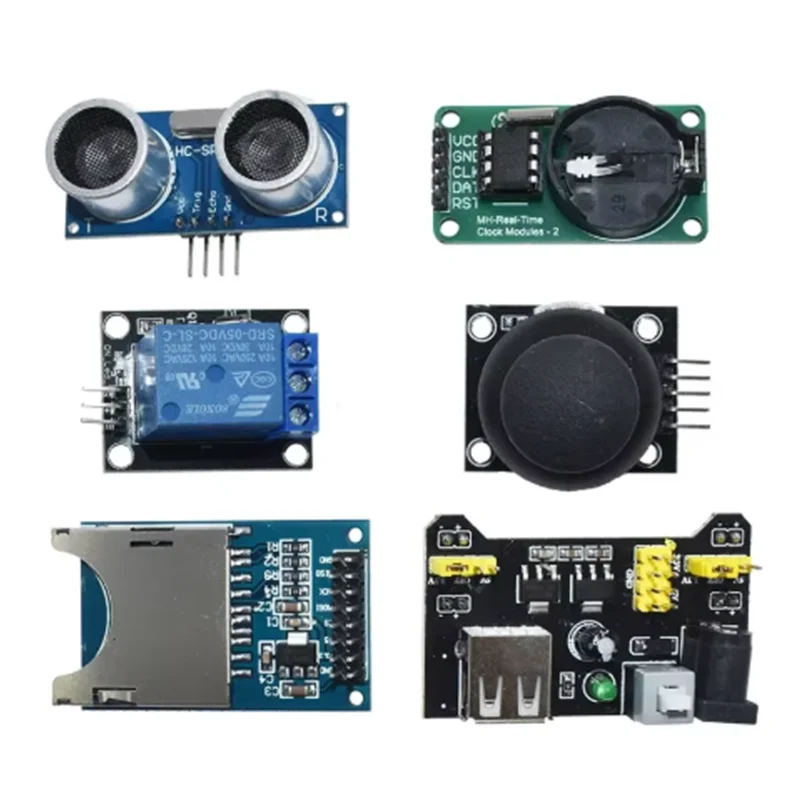 Набор из 45 сенсорных модулей (16 видов) для Arduino Raspberry Pi, лучше, чем 37 в 1, с коробкой, DIY UNO R3 MEGA2560 (art.: 3920db5ade2f9) - 3920db5ade2f9