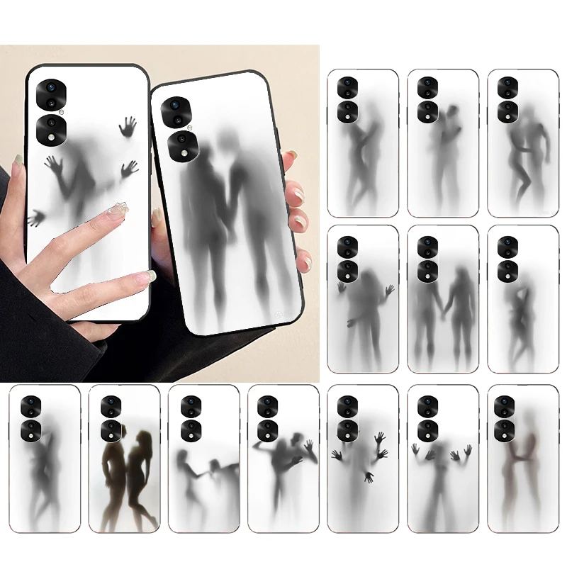

Phone Case For Huawei P50 Pro P30 P40 Lite P40Pro P20 lite Honor 9A 10XLite 8X 20 8A 10I Sexy Couple Woman and Man Body Case