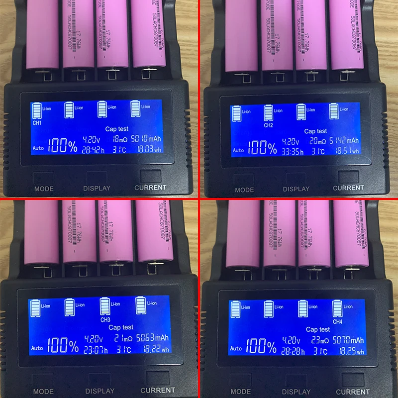 Новый литиевый аккумулятор 21700 3 7 в 4800 мАч для электромобиля мобильный фонарик с
