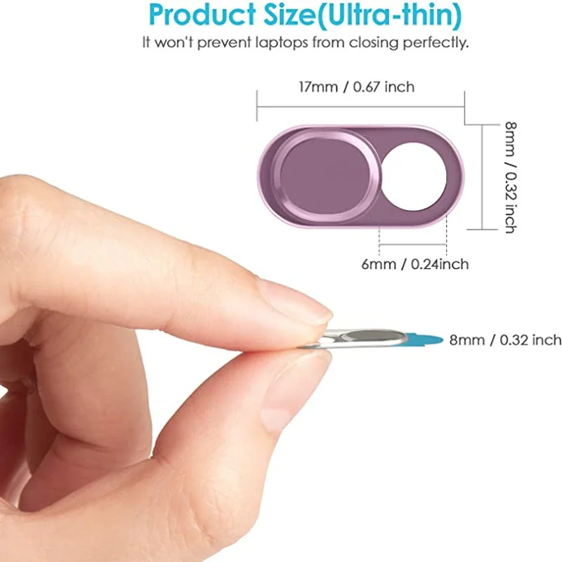 Металлическая крышка для веб-камеры Сверхтонкий чехол камеры MacBook Pro iMac ноутбук