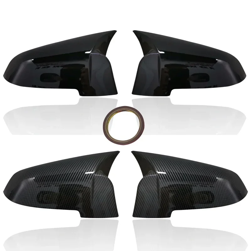 Боковая крышка зеркала заднего вида из углеродного волокна для BMW 5 6 7 серии F10 F11 F18