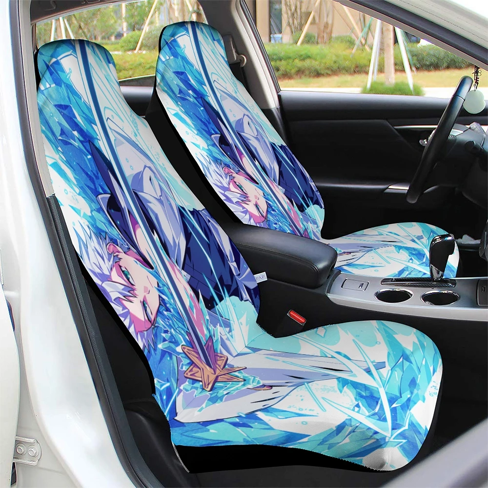 

Toshiro Hitsugaya car accessories Front Seat Covers Set of 2 for Vehicle Car SUV Truck Van Seat Protector Accessory Deco