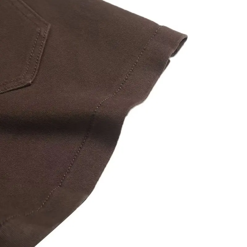 Withered Ins Blogger Fashion Stretch Denim Shorts Casual Bermuda High Street Vintage Washed Distressed