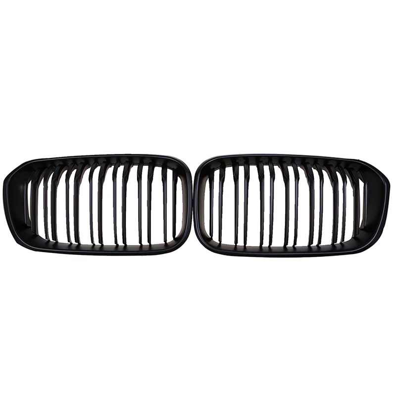 Новая матовая Черная передняя решетка радиатора для BMW 1 серии F20 2014-2016