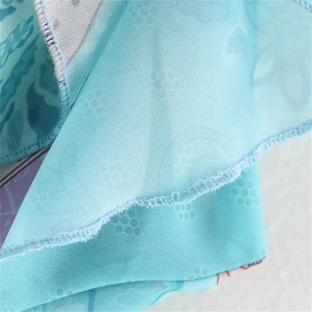 Unizera2024 Женское Летнее Модное Длинное Платье С V-образным Вырезом На Тонких