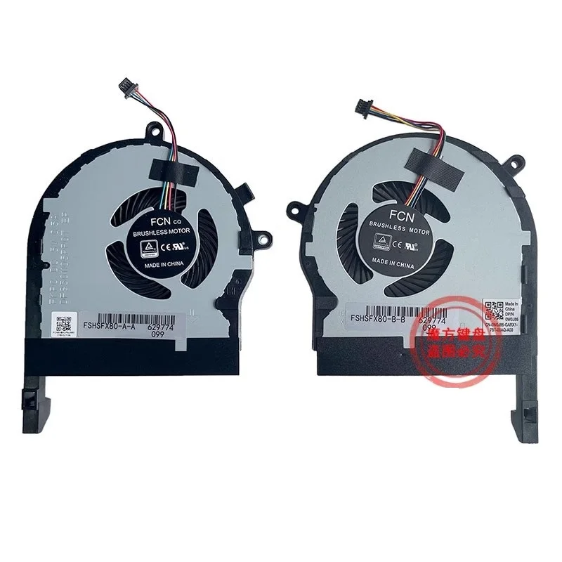 Оригинальный новый вентилятор для процессора GPU для ASUS FX80 FX80GE FX80FE FX80G FX80GD FZ80G FZ80GD вентилятор для охлаждения ноутбука