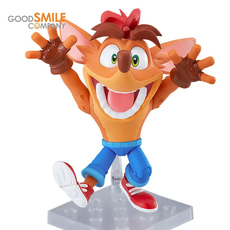 

GSC Genuine Nendoroid 1501 Crash Bandicoot 4 It’s about Time Q Version Anime Figurine Figural Collection Models Boy Toy In Stock