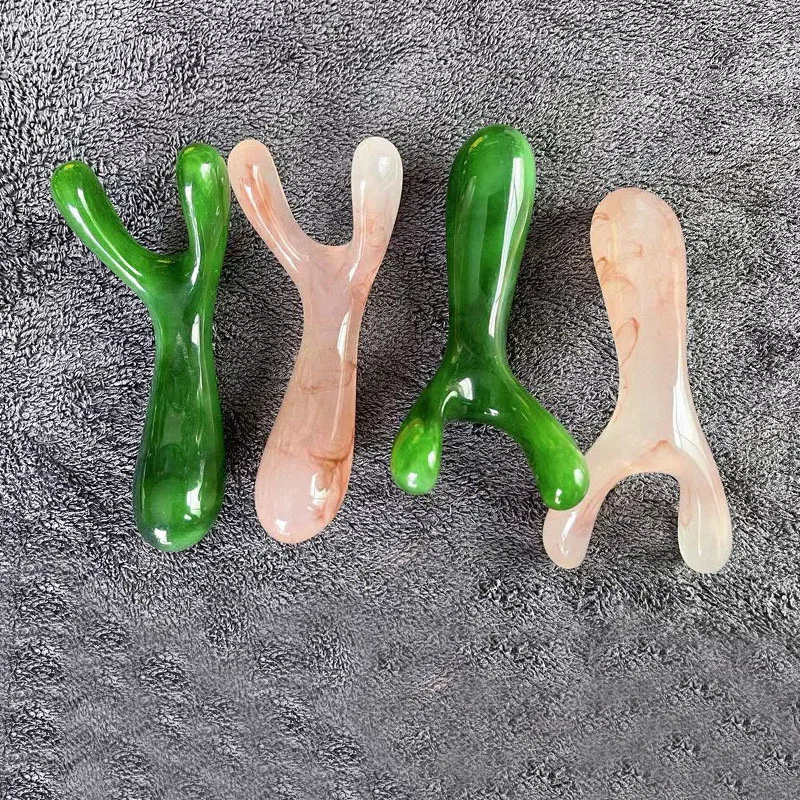 

Massage Tools Facial Nose Y Shape Scraping Massage Stick Dredge The Acupoint Resin Y Scraping Stick Nose Bridge Face Massagers