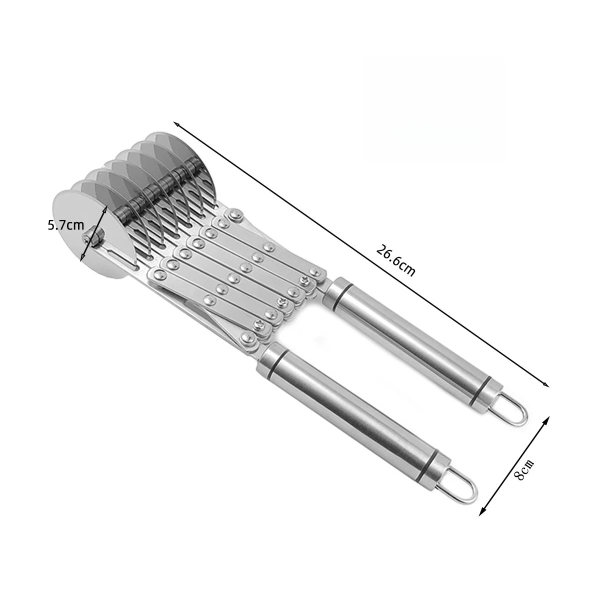 

Нож для пиццы из нержавеющей стали многоколесный