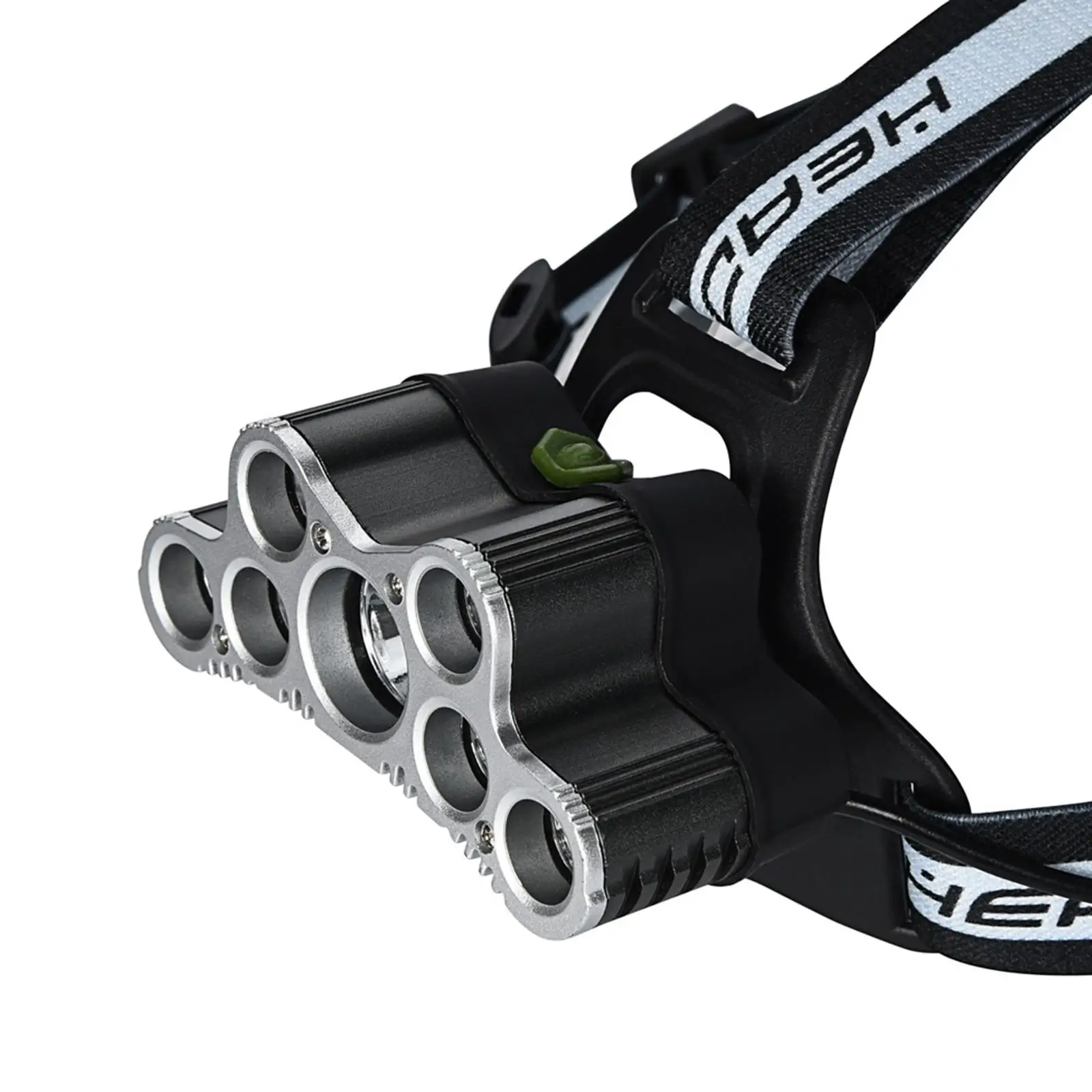 

Head Lights 180G Lightweight /5T6 Shatterproof Rechargeable 9 LED Strong Light for Hiking Household Outdoor Cycling