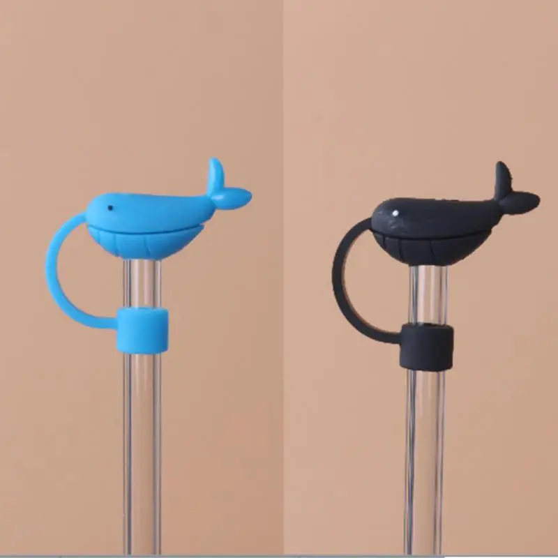 

Pipette Plug Seal Cartoon Water Cup Accessories Pipette Cap Household Silicone Straw Accessories Straw Cover Splash Proof