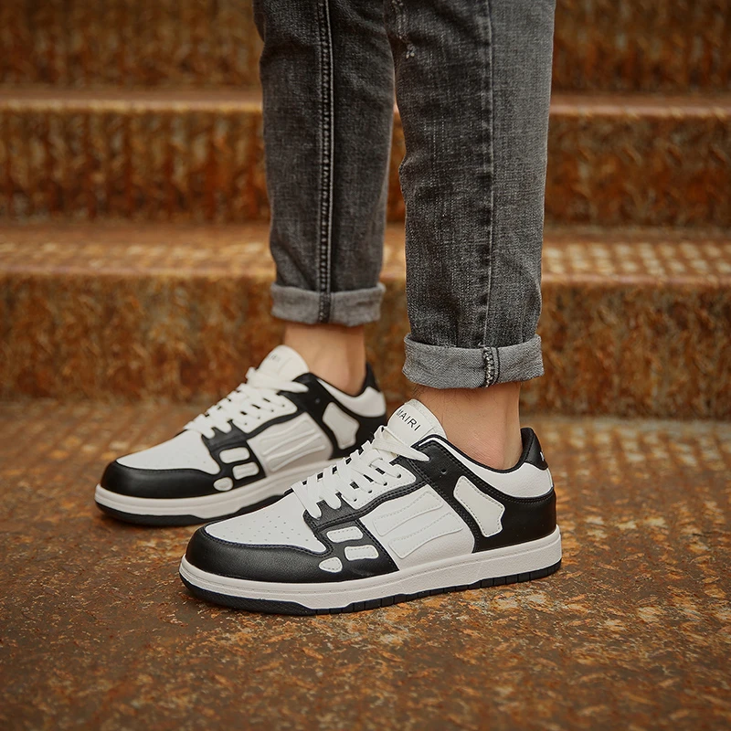 Кроссовки женские на шнуровке Вулканизированная подошва Повседневная