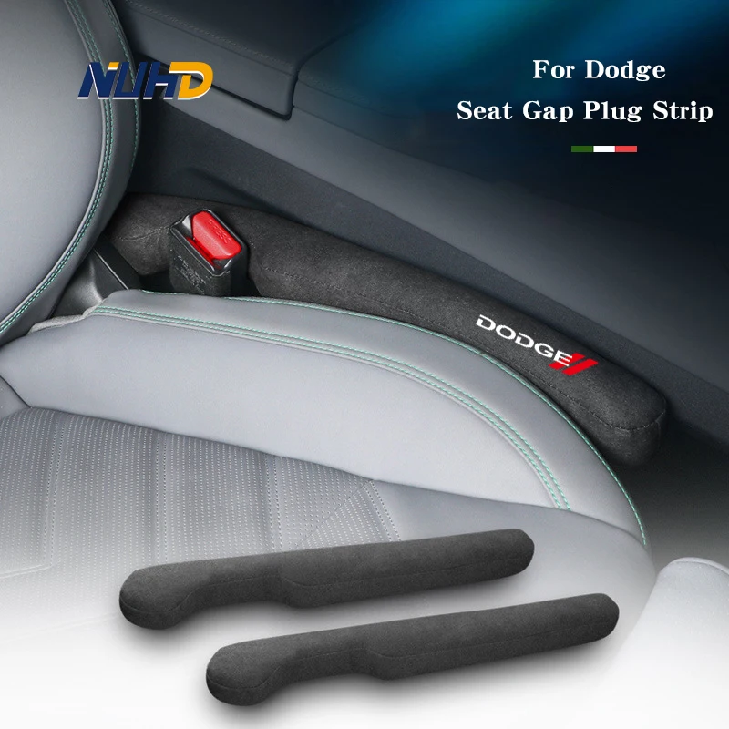 

Suede Car Seat Gap Leak-Proof Plug For Dodge Challenger Charger Avenger SRT Caliber Nitro RAM1500 Interior Mouldings Accessories