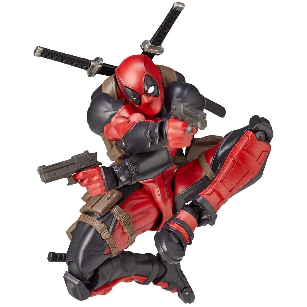 

Фигурка Red Marvel Deadpool X-Men, модель шарнирной игрушки с подвижным лицом Дэдпула, меняющая лицо, украшение, кукла