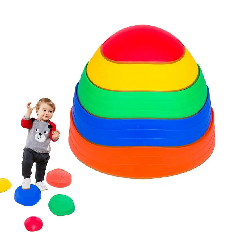 

Stepping Stones For Kids Balance Training Equipment For Toddlers Children's Sensory Obstacle Courses Toys With Non-Slip Edges