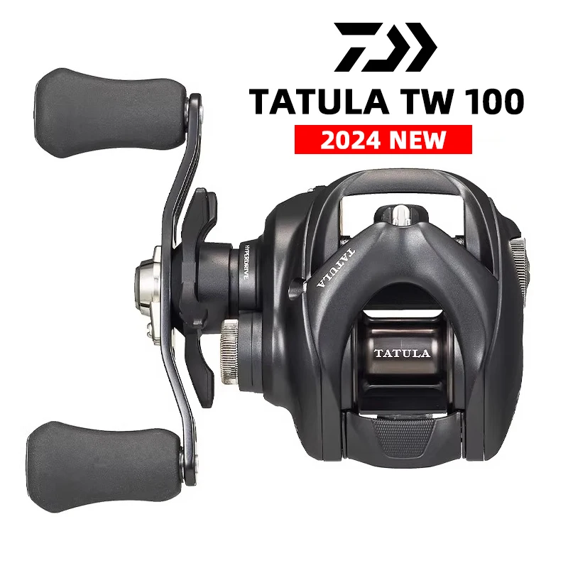 Новинка 2024 рыболовная катушка DAIWA TATULA TW100 для заброса приманки 7 + 1