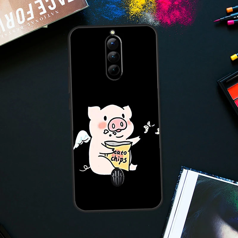 BFF Best Friends Forever Black чехол для ZTE Nubia Red Magic 9 8 8S Pro Plus RedMagic 6S 7S 6 7
