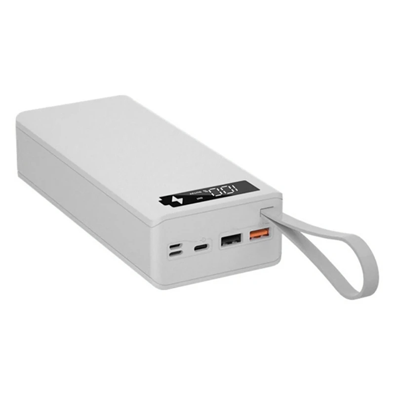 

16X18650 Battery Storage Box PD QC3.0 Quick Charge DIY Power Bank Box Case 18650 Battery Holder Box