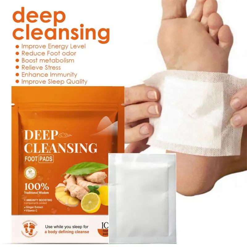 

1 Набор =! Детокс-пластырь для ног, Имбирные накладки из полыни, пластыри с клейкой лентой для ног, уход за ногами, улучшение сна, наклейка для похудения ног