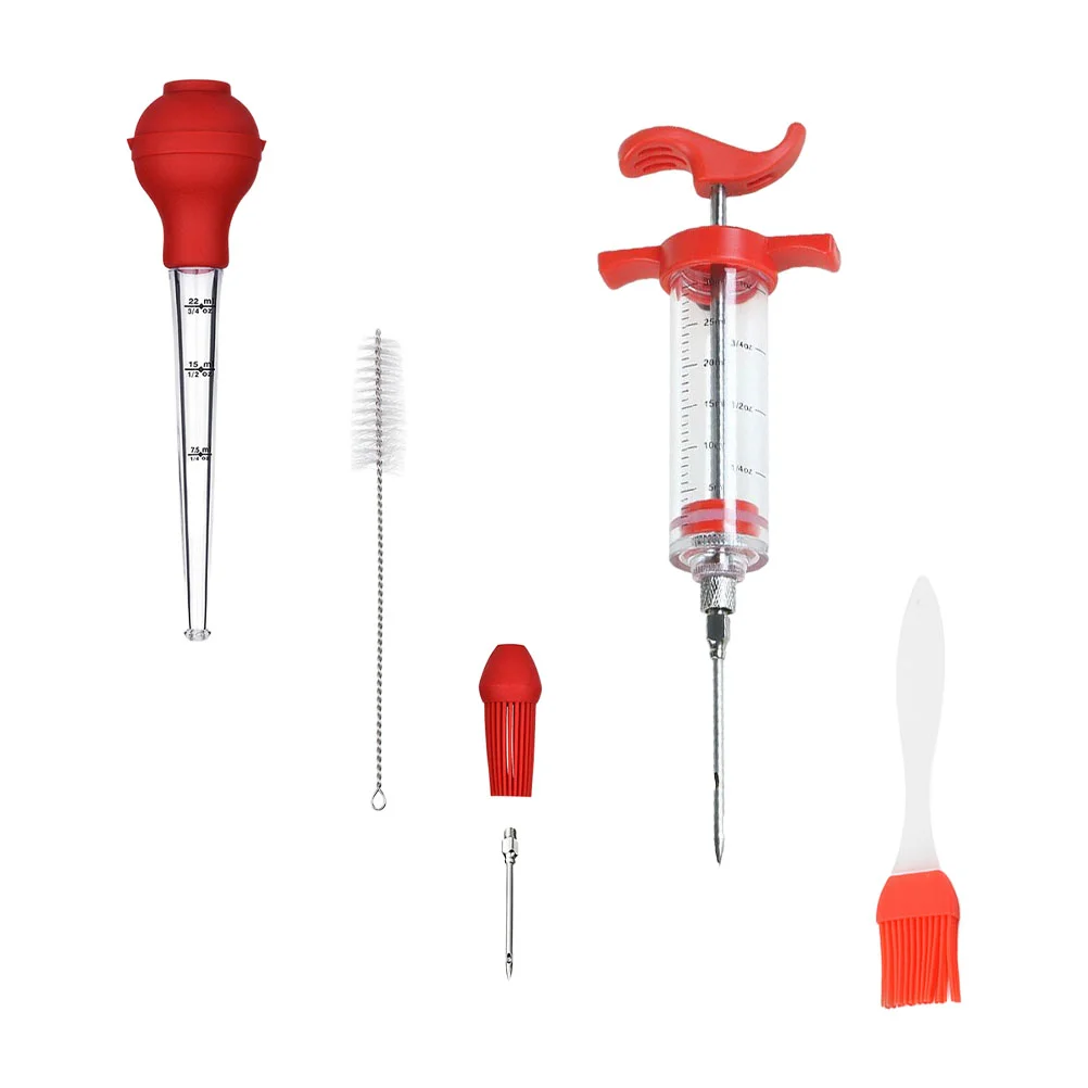 

1 Set Convenient Simple Creative Practical Durable Barbecue Tools Seasoning Pump for Home