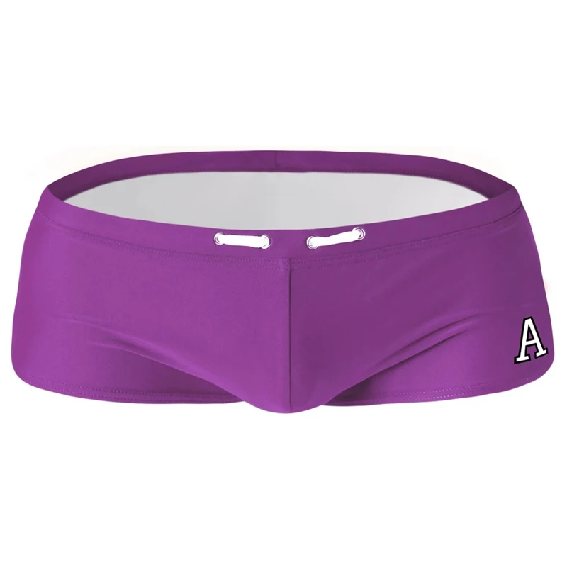 Men's low waist swim trunks Mens Swimming Shorts Swimwear Men Swimming Trunks Plus Size Swimsuit Man Beach Wear Short Pants