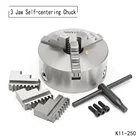 Токарный патрон SANOU, трехкулачковый Самоцентрирующийся патрон высокой точности 250 мм для промышленности