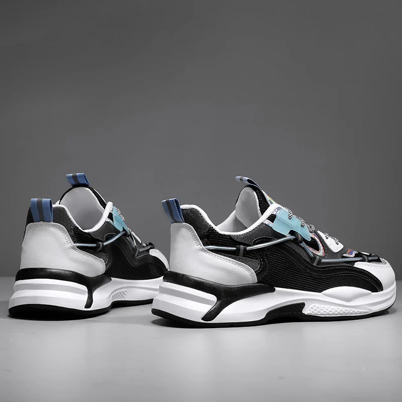 

Men's Sports Shoes Mesh Breathable Lightweight Fashion All-match Running Shoes Retro Trend Comfortable Wear-resistant Old Shoes