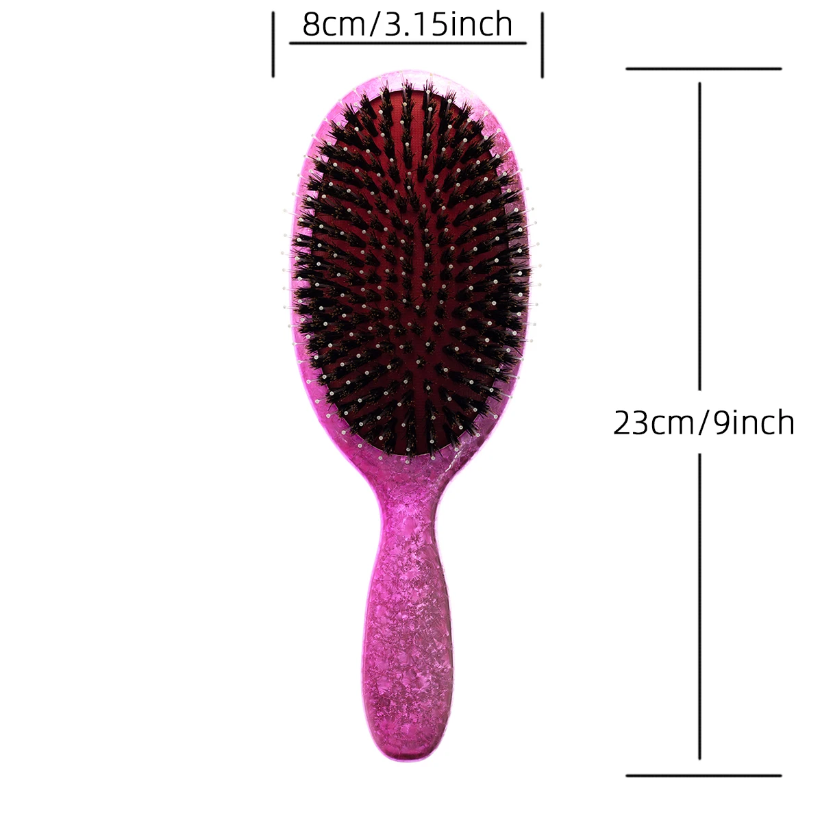 Расческа для массажа кожи головы и нейлоновые зубья